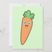 Kawaii Carrot Kaart (Voorkant)