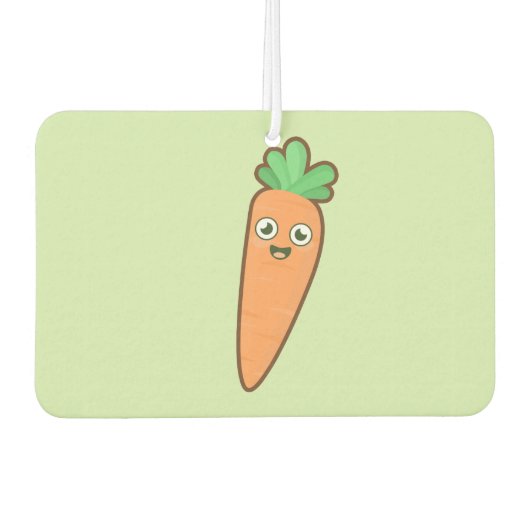 Kawaii Carrot Luchtverfrisser (Voorkant)
