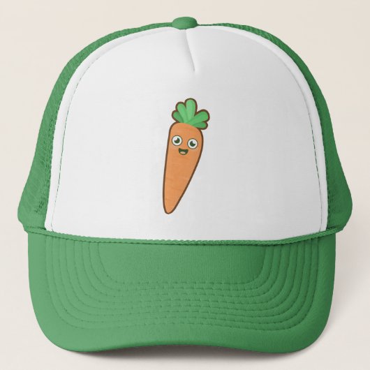 Kawaii Carrot Trucker Pet (Voorkant)