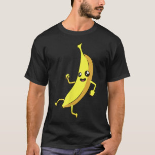Kawaii Cartoon Banaan  T-shirt