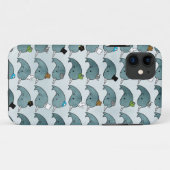 Kawaii Cartoon Grunge Narwhals petten telefooncase Case-Mate iPhone Case (Achterkant (horizontaal))