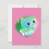 Kawaii Cartoon Kitten (Voorkant)