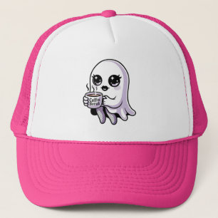 Kawaii Cartoon Spook met Visnet Stockings Trucker Pet
