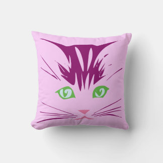 Kawaii Cartoon Zoete Mop Kittenkat Gezicht Kussen