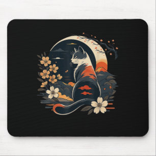 Kawaii Cat Anime Japanese Funny Art Mannen Vrouwen Muismat