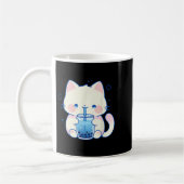 Kawaii Cat Boba Japanese Cute Aesthetic Anime Girl Koffiemok (Links)
