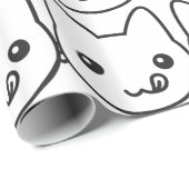 Kawaii Cat Cadeaupapier (Rol Hoek)