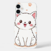Kawaii Cat Case-Mate iPhone Case (Achterkant)