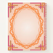 Kawaii Cat Drink Boba Milk Tea Notitieboek (Achterkant)