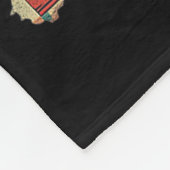 Kawaii Cat Eating Ramen Noodles Anime Gift Meisjes Fleece Deken (Hoek)