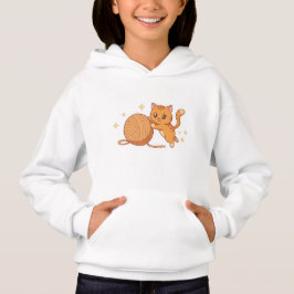 Kawaii Cat Hoodie - Yarn Party! 🧶😹