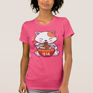 Kawaii Cat houdt van Ramen   Ramen van Kat van die T-shirt
