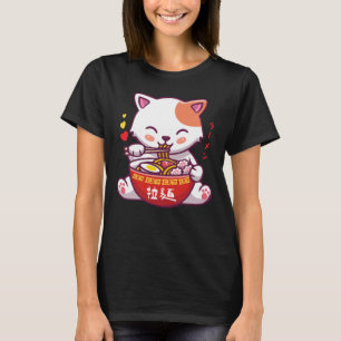 Kawaii Cat houdt van Ramen   Ramen van Kat van die T-shirt