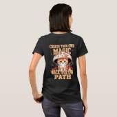 Kawaii Cat in a Mushroom Pet – Wees jezelf! T-shirt (Achterkant volledig)