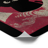  Kawaii Cat Japanse Black Anime Gift Girls Poster (Hoek)