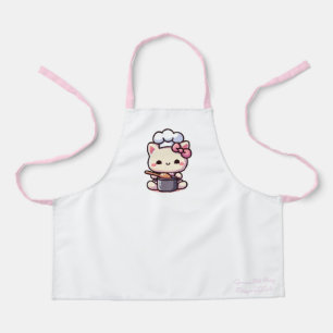 Kawaii Cat Keuken schort