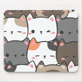 Kawaii Cat Muismat – Schattige bureau decor