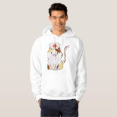 Kawaii Cat Nurse Hoodie (Voorkant volledig)