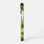 Kawaii Cat op Swing Phone Case iPhone 16 Hoesje (Linkerkant)