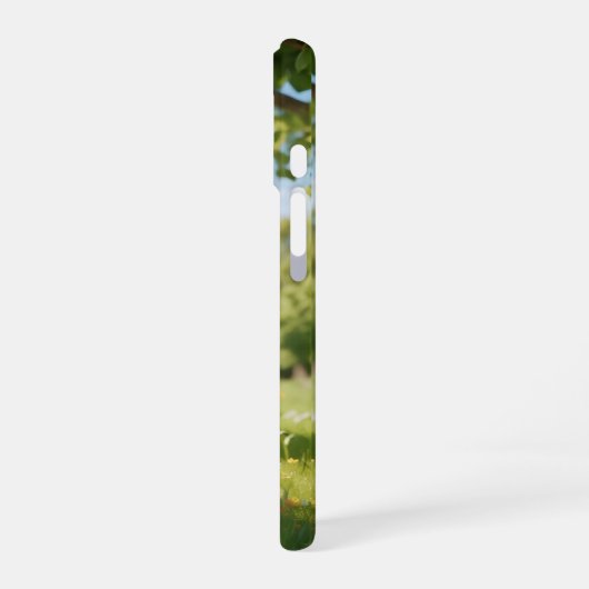 Kawaii Cat op Swing Phone Case iPhone 16 Hoesje (Linkerkant)