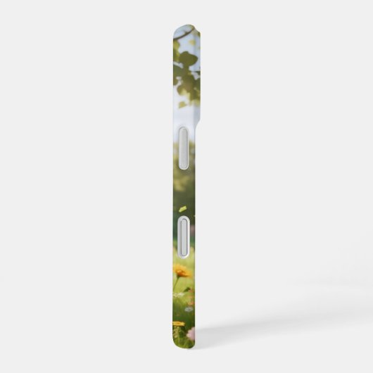 Kawaii Cat op Swing Phone Case iPhone 16 Hoesje (Rechterkant)