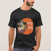  Kawaii Cat Pho Vietnamese Bowl Ramen N T-shirt (Voorkant)