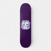 Kawaii Cat Pink Persoonlijk Skateboard (Voorkant)
