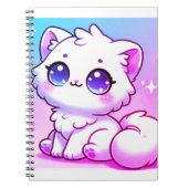 Kawaii Cat Spiral Notitieboek (Voorkant)