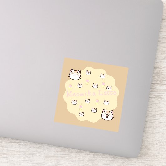 kawaii cat stickers (Detail)
