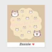 kawaii cat stickers (Vel)