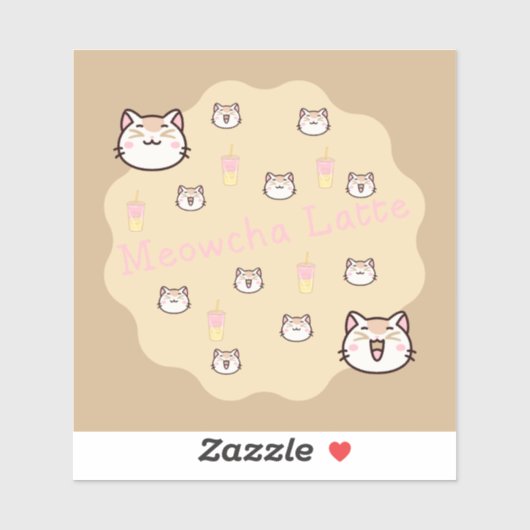kawaii cat stickers (Vel)