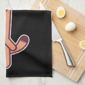 Kawaii cat theedoek (Quarter Fold)