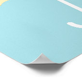 Kawaii Cat Umbrella Poster (Hoek)