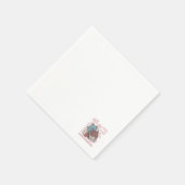 Kawaii Cat with Chocolate Milk – Japanese Pop Art Servet (Hoek)