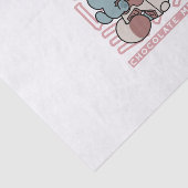 Kawaii Cat with Chocolate Milk – Japanese Pop Art  Tissuepapier (Detail)