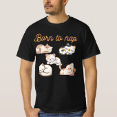 Kawaii Cats Cartoon Design T-shirt (Voorkant)