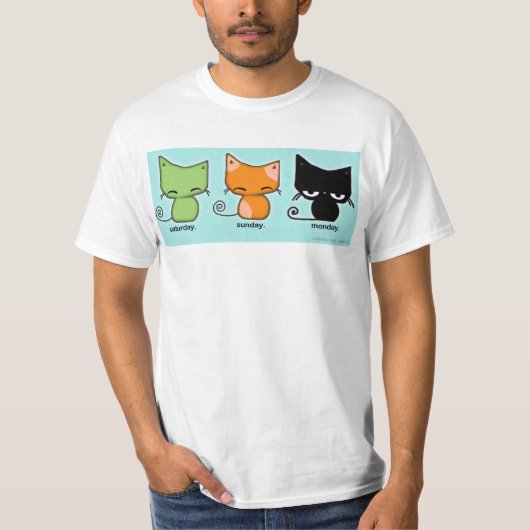 Kawaii Cats T-shirt (Voorkant)