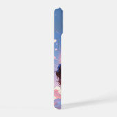 Kawaii Cavalier King Charles Pastel Rainbow sky iPhone 15 Case (Rechterkant)