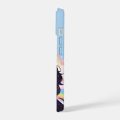 Kawaii Cavalier King Charles Pastel Rainbow sky iPhone 15 Case (Linkerkant)