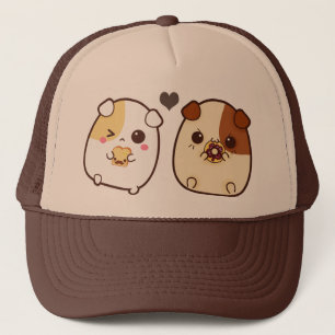 Kawaii cavia's trucker pet
