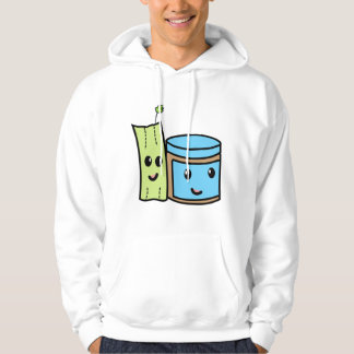 Kawaii Celery and Peanut Butter Suspect Celery™ BF Hoodie