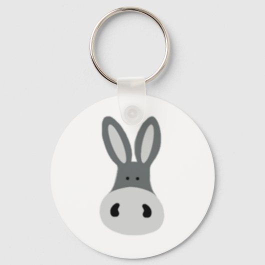 Kawaii Charlie het Donkey-Sleutelhanger Sleutelhanger (Voorkant)