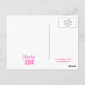 Kawaii Cherry Cupcake Briefkaart (Achterkant)