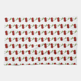 Kawaii Cherry Love Theedoek