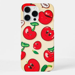 Kawaii Cherry Party iPhone 16 Pro Max Hoesje