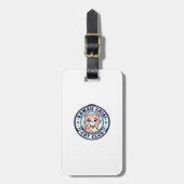 Kawaii Chibi Kat Kat Moeder Cadeau Idee - Kawaii C Bagagelabel (Voorkant verticaal)