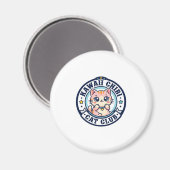 Kawaii Chibi Kat Kat Moeder Cadeau Idee - Kawaii C Magneet (Voorkant / Achterkant)