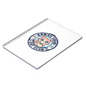 Kawaii Chibi Kat Kat Moeder Cadeau Idee - Kawaii C Notitieboek (Linkerzijde)