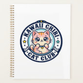 Kawaii Chibi Kat Kat Moeder Cadeau Idee - Kawaii C Planner (Voorkant)