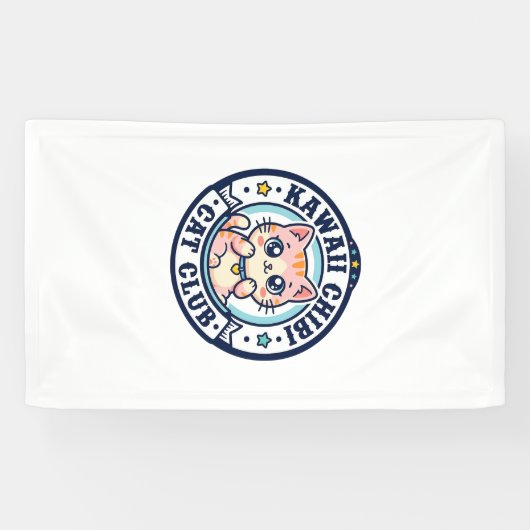 Kawaii Chibi Kat Kat Moeder Cadeau Idee - Kawaii C Spandoek (Horizontaal)